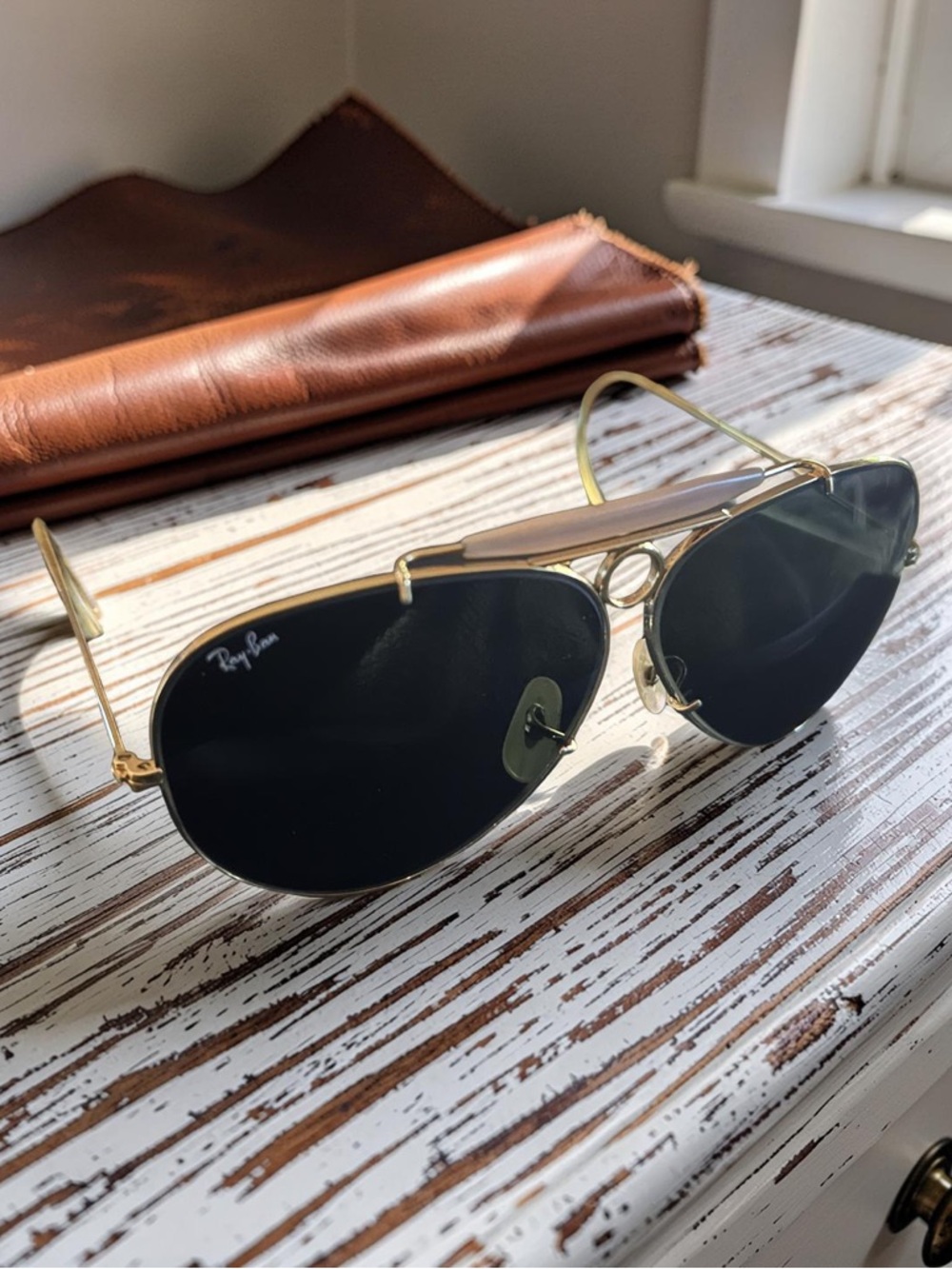 Bausch & Lomb Ray-Ban SHOOTER One of A Kind Sunglasses Vintage